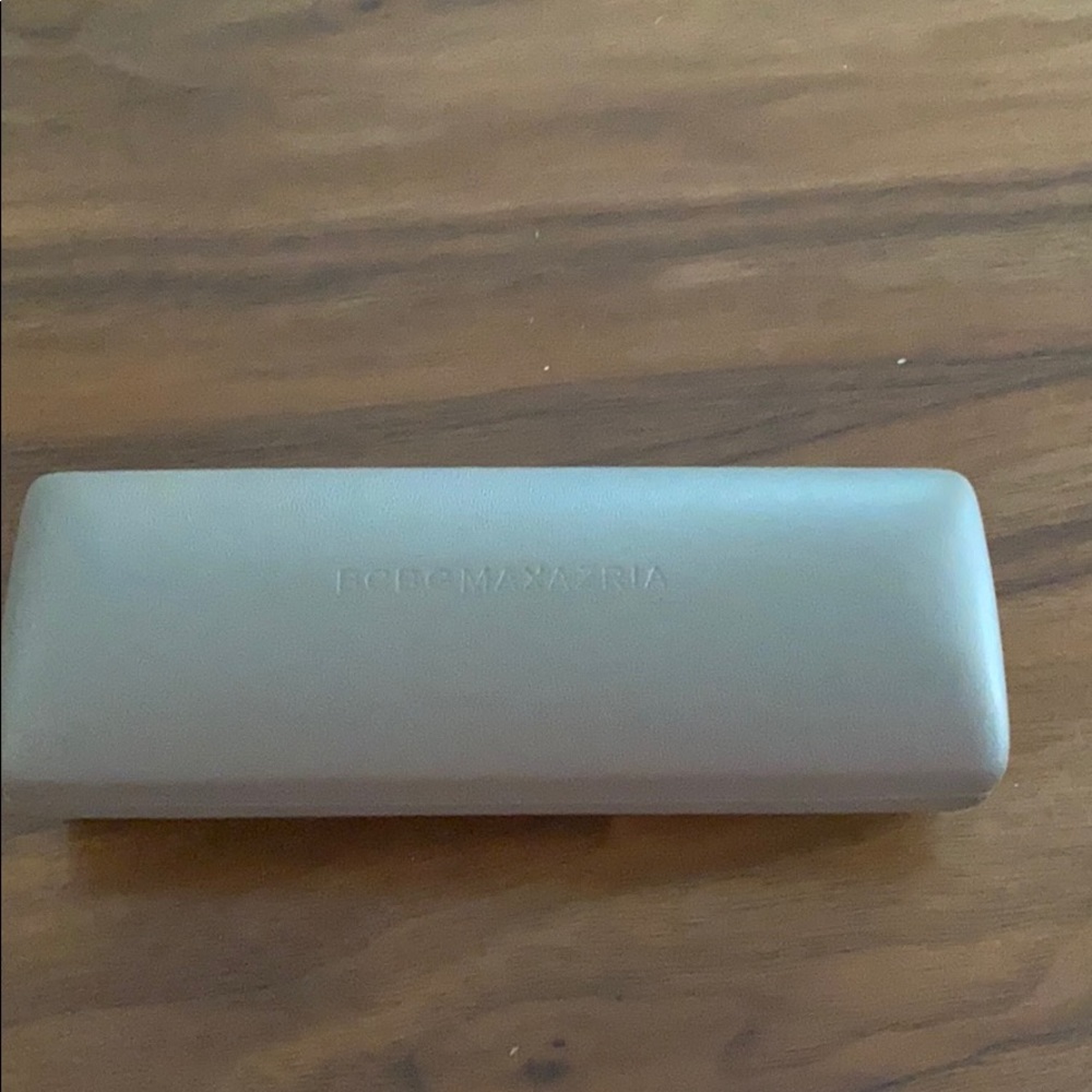 BCBG maxazaria hard eye glass case gray